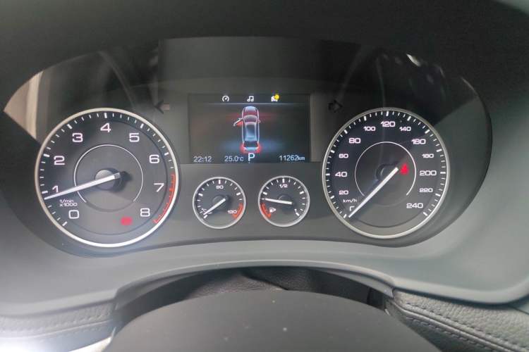 Used BORGWARD BX7 2018 28T Front-Wheel Drive Quality Enjoyment Version 5 Seats China VI Emission Standard Odometer Close Up