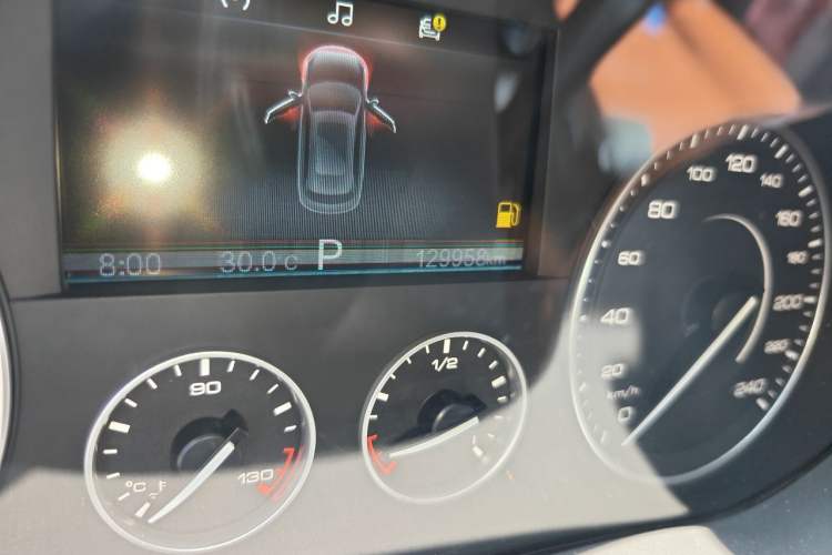 Used BORGWARD BX7 2018 28T 2WD Premium 5-seater National V Odometer Close Up