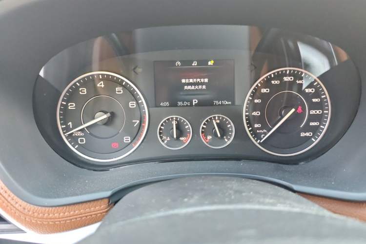 Used BORGWARD BX7 2018 28T 2WD Quality Enjoyment Version 7 Seats China V Emission Standard Odometer Close Up