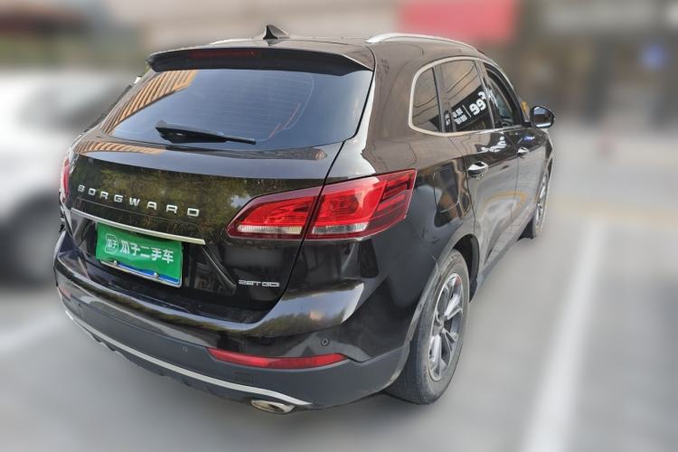 Used BORGWARD BX7 2018 28T 2WD Quality Enjoyment Version 7 Seats China V Emission Standard Rear Right 45 Deg