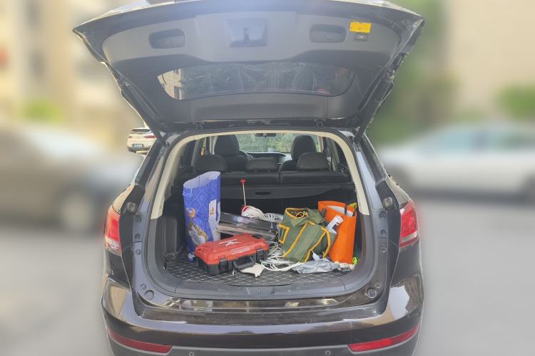 Used BORGWARD BX7 2018 28T Front-Wheel Drive Quality Enjoyment Version 5 Seats China VI Emission Standard Trunk