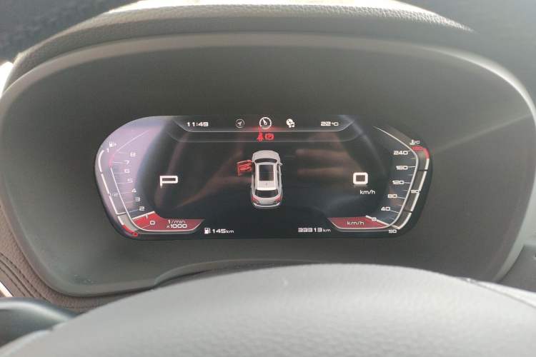 Used BORGWARD BX7 2018 28T Four-Wheel Drive Flagship Version 5 Seats China VI Emission Standard Instrument Cluster