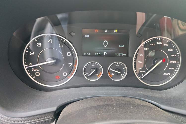 Used BORGWARD BX7 2018 28T 2WD Premium 5-seater National V Odometer Close Up