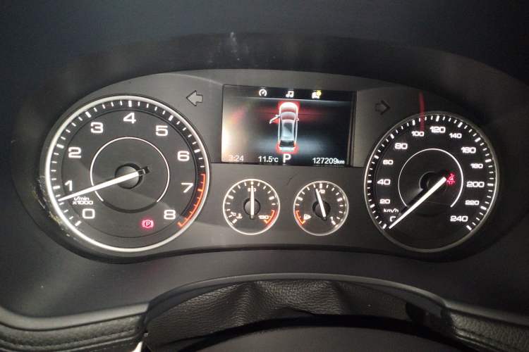Used BORGWARD BX7 2018 28T 2WD Premium 5-seater National V Odometer Close Up