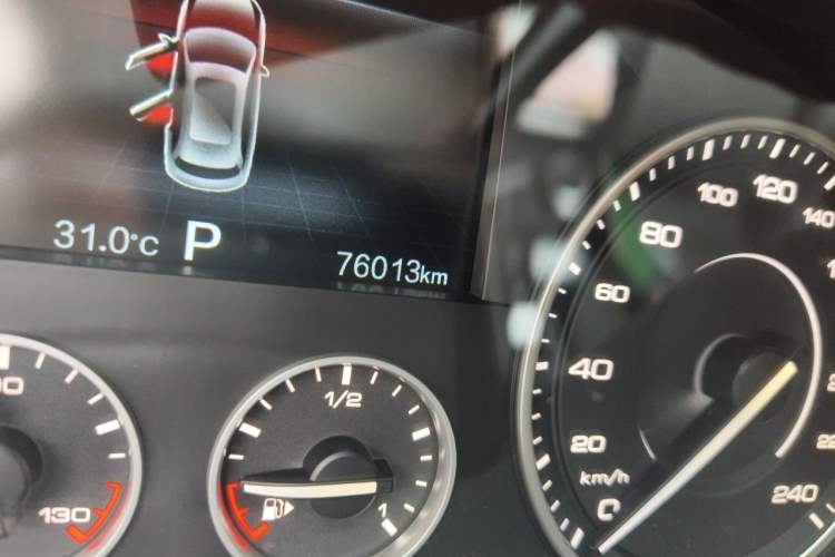 Used BORGWARD BX7 2018 28T 2WD Premium 5-seater National V Odometer Close Up