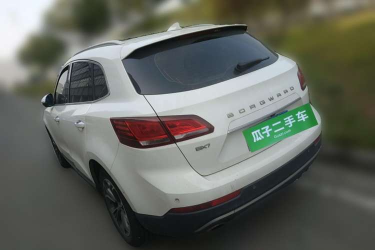 Used BORGWARD BX7 2018 28T Two-Wheel Drive Luxury Version 5 Seats China V Emission Standard Rear Left 45 Deg