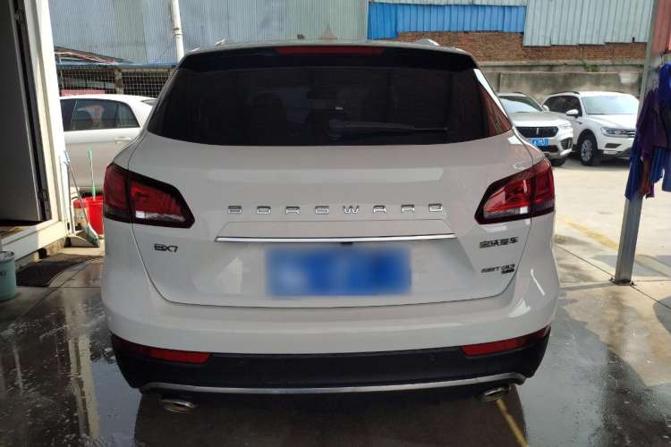 Used BORGWARD BX7 2018 28T Four-Wheel Drive Flagship Version 5 Seats China VI Emission Standard Rear