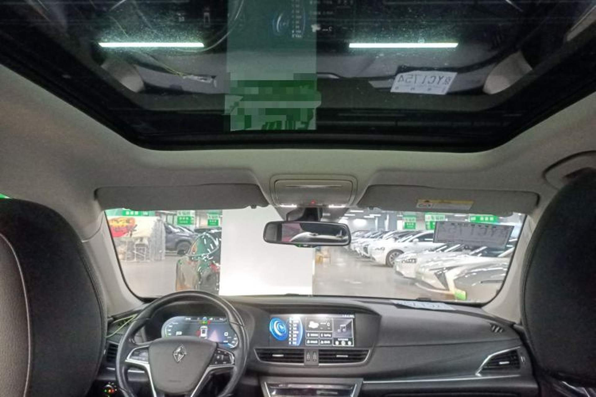 Used BORGWARD BXi7 2018 Four-Wheel Drive Elite Model Headliner