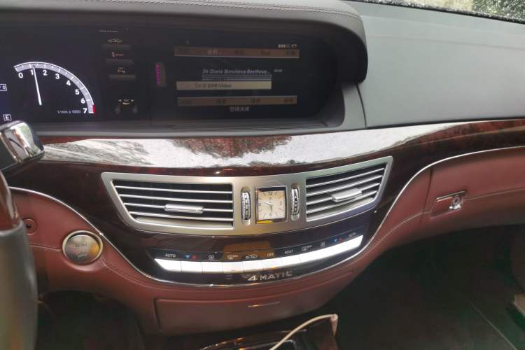 Used Brabus S-Class 2013 50S 4M Audio And AC Panel