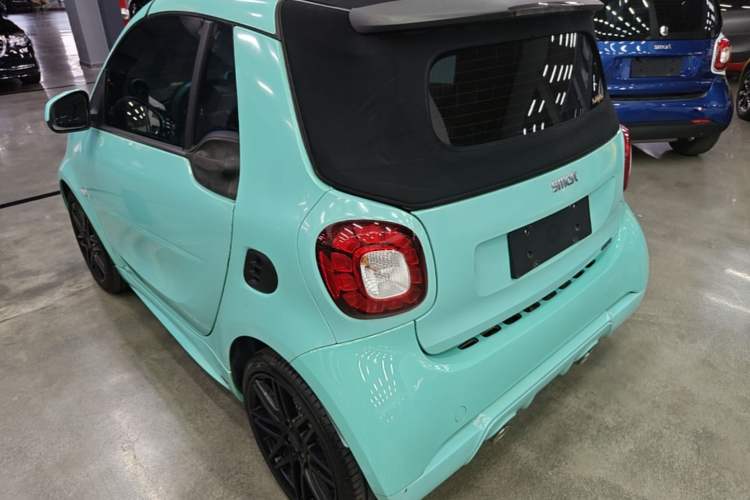 Used Brabus smart fortwo 2018 0.9T BRABUS Tailor-Made Convertible—Exclusively Customized Rear Left 45 Deg