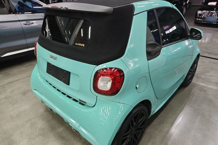 Used Brabus smart fortwo 2018 0.9T BRABUS Tailor-Made Convertible—Exclusively Customized Rear Right 45 Deg
