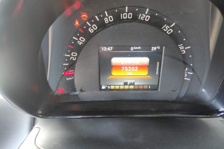 Used Brabus smart fortwo 2018 0.9T Hardtop BRABUS Xclusive Odometer Close Up