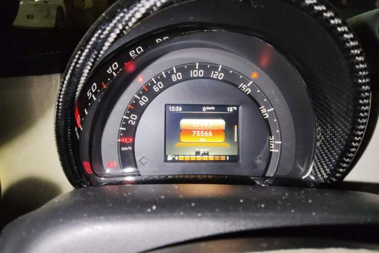 Used Brabus smart fortwo 2018 0.9T Hardtop BRABUS Xclusive Odometer Close Up