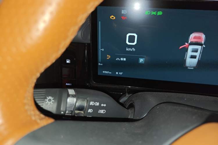 Used Brave warrior 917 2023 Range-Extended Base Model Odometer Close Up