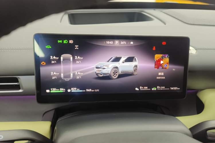 Used Brave warrior M817 2025 Model, Max Instrument Cluster