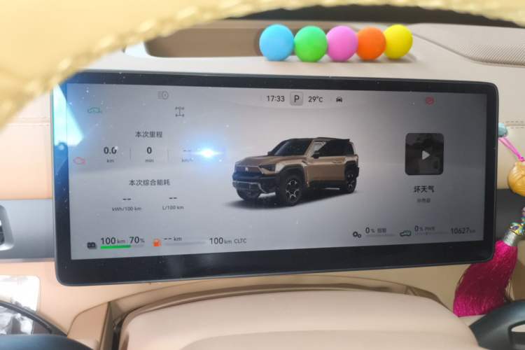 Used Brave warrior M817 2025 Model, Max Instrument Cluster
