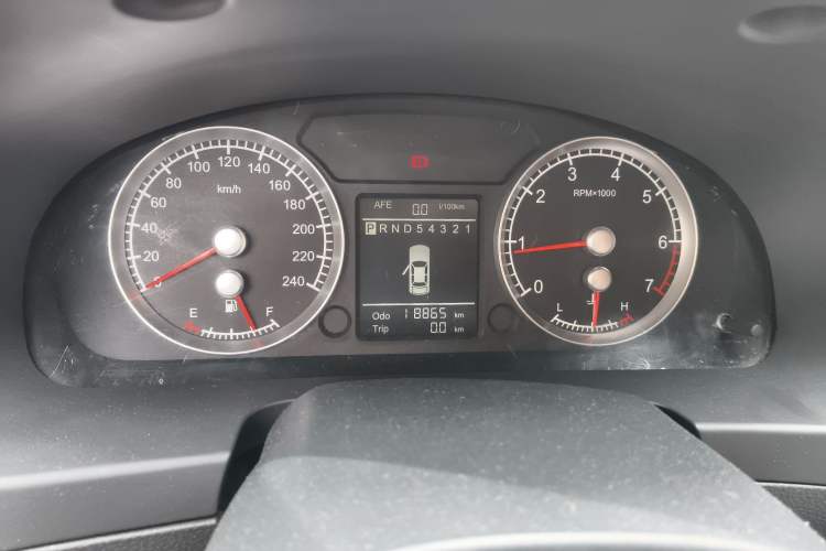 Used Brilliance BS6 2011 1.8T Automatic Comfort Model Instrument Cluster