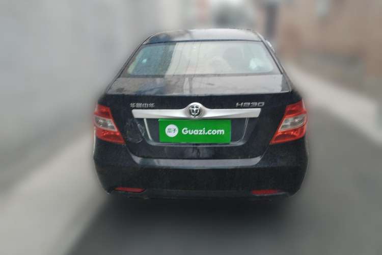 Used Brilliance H230 2012 1.5L Manual Comfort Edition Rear