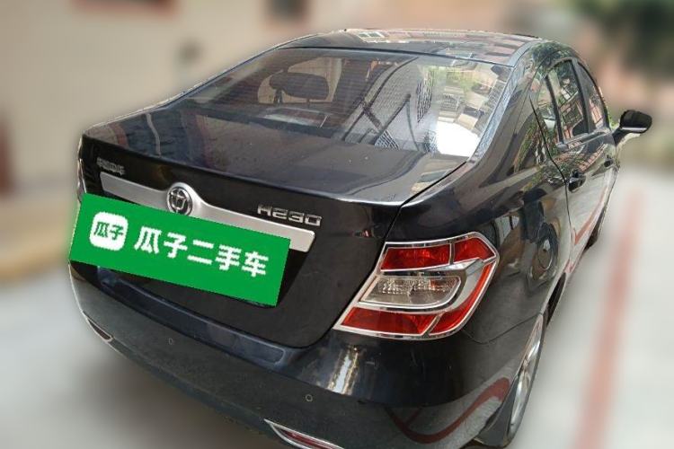 Used Brilliance H230 2012 1.5L AMT Elite Version Rear Right 45 Deg