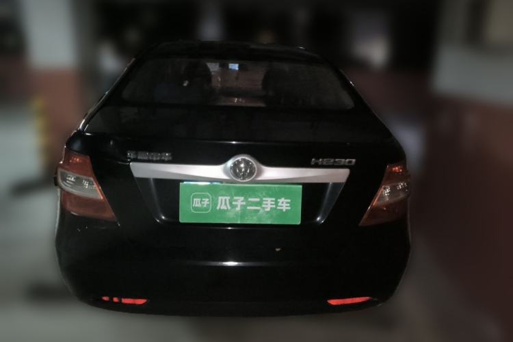 Used Brilliance H230 2012 1.5L Manual Comfort Edition Rear