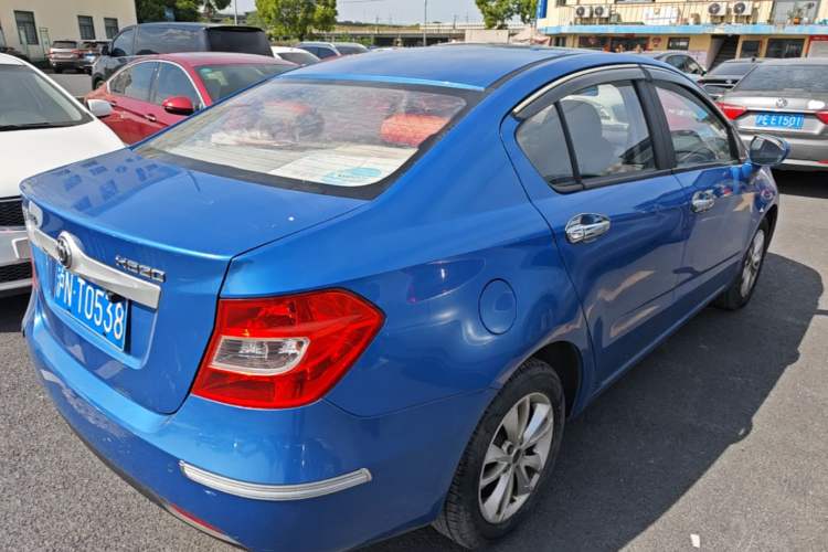 Used Brilliance H230 2012 1.5L AMT Elite Version Rear Right 45 Deg