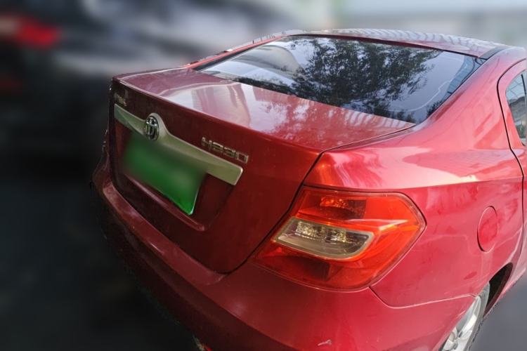 Used Brilliance H230 2012 1.5L Manual Comfort Edition Rear