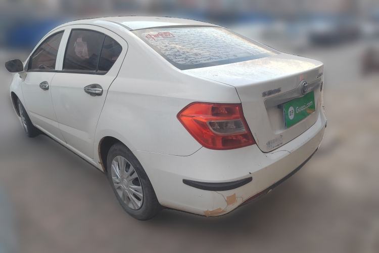Used Brilliance H230 2012 1.5L Manual Comfort Edition Rear Left 45 Deg