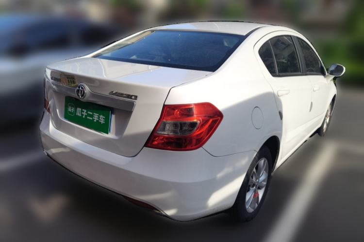 Used Brilliance H230 2012 1.5L AMT Sunroof Version Rear Right 45 Deg