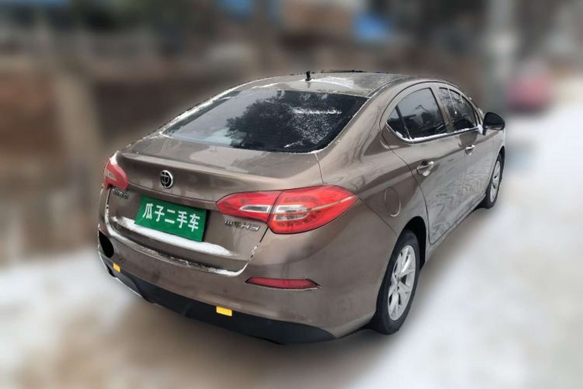 Used Brilliance H3 2017 1.5L Manual Elite Model Rear Right 45 Deg