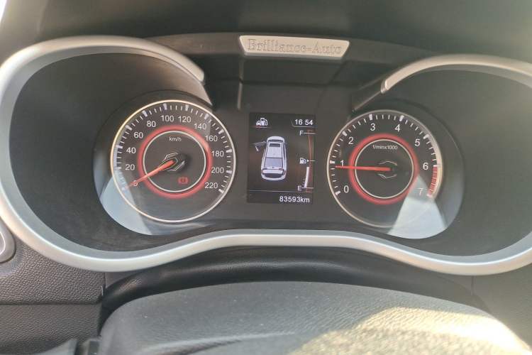 Used Brilliance H3 2017 1.5L Manual Luxury Model Instrument Cluster
