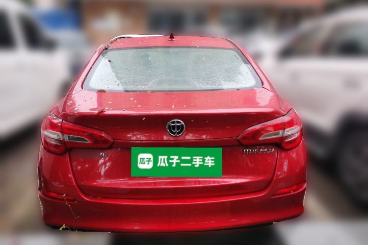Used Brilliance H3 2017 1.5L Manual Luxury Model Rear