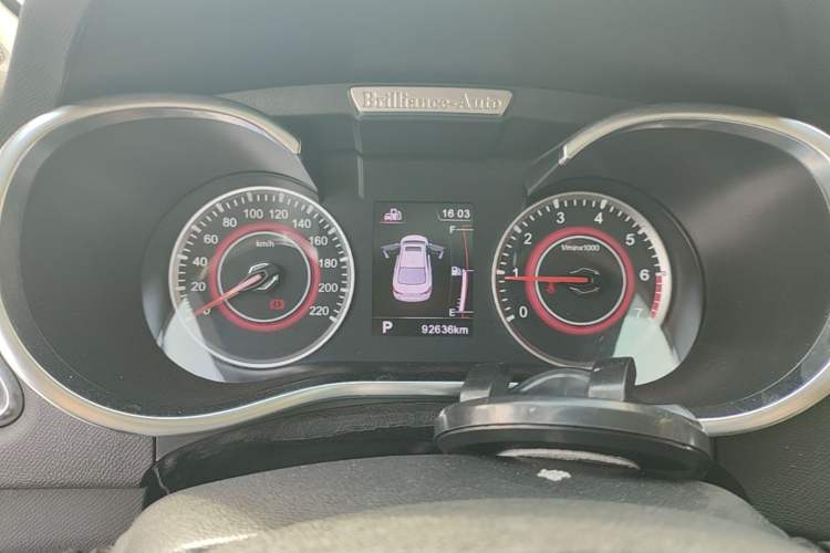 Used Brilliance H3 2017 1.5L Automatic Luxury Model Instrument Cluster