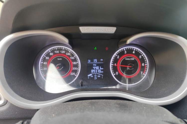 Used Brilliance H3 2017 1.5L Manual Elite Model Instrument Cluster