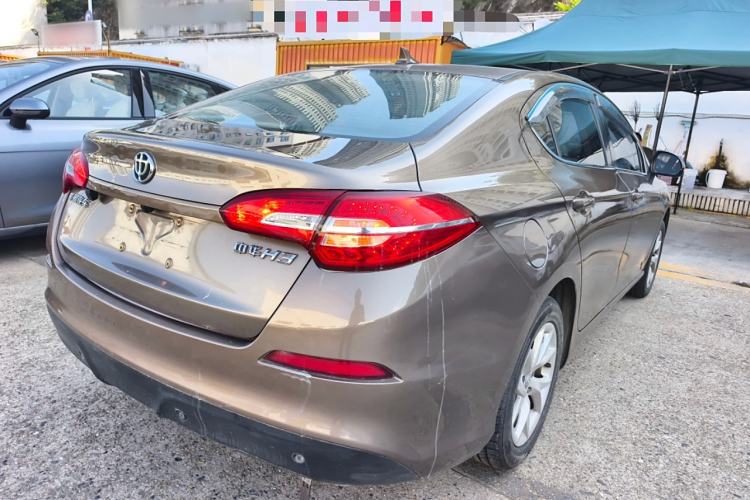 Used Brilliance H3 2017 1.5L Manual Luxury Model Rear Right 45 Deg
