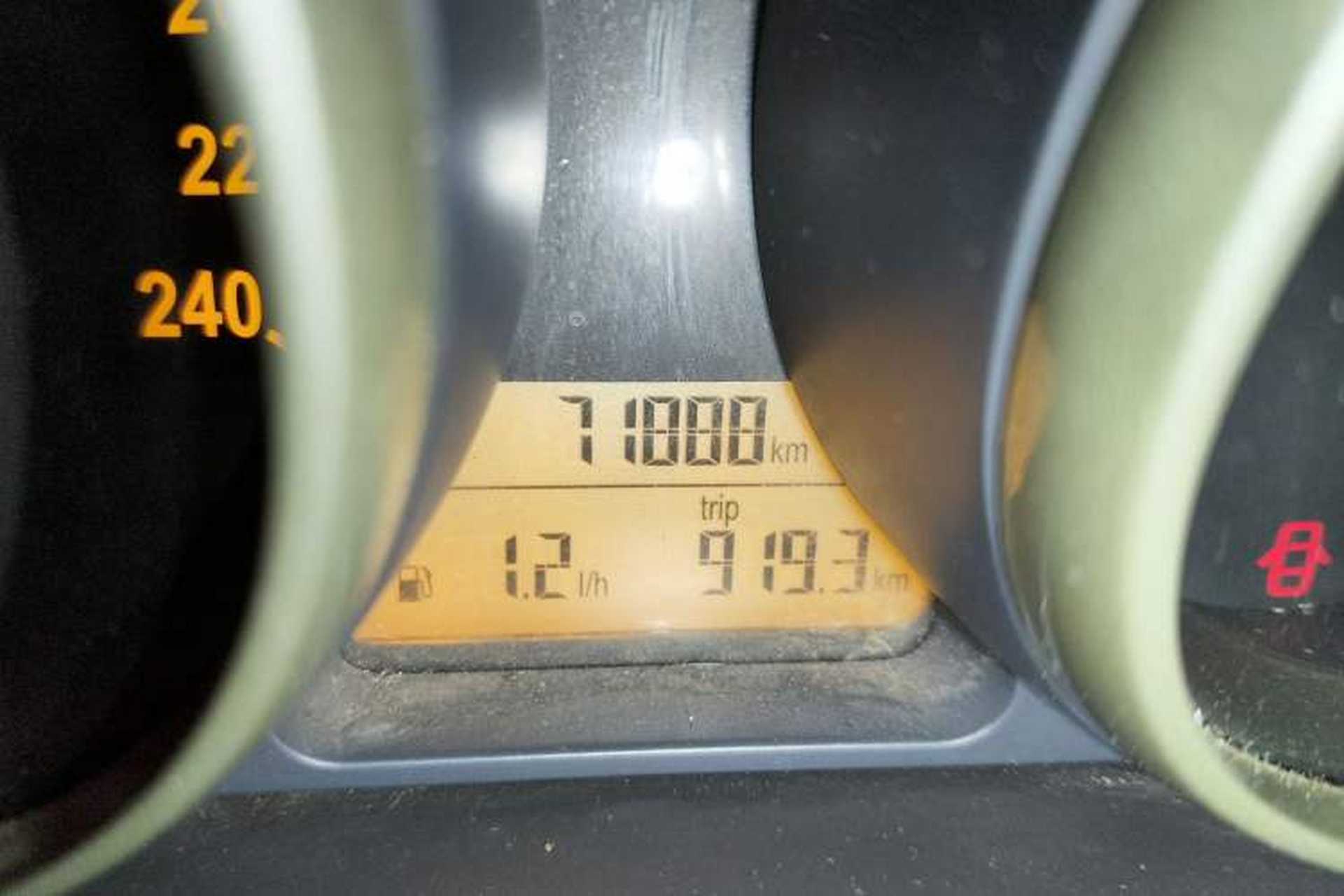 Used Brilliance H330 2013 1.5L Manual Luxury Model Odometer Close Up