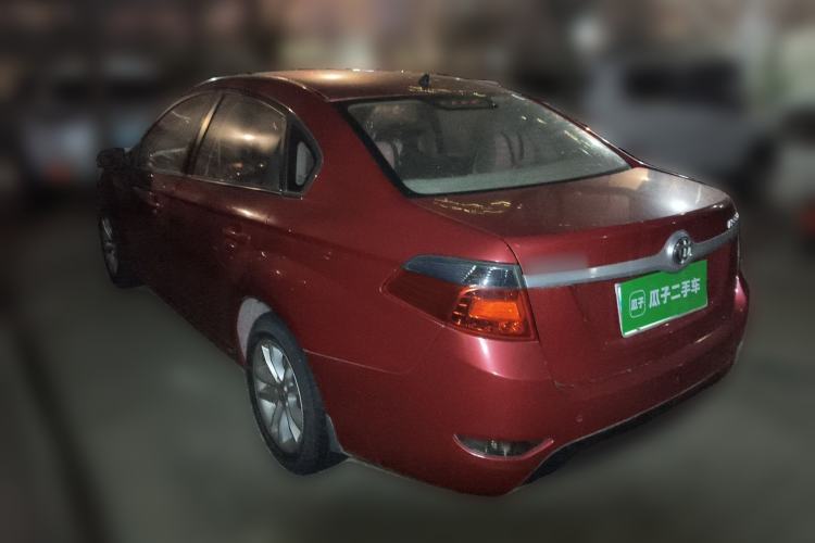 Used Brilliance H330 2013 1.5L Manual Luxury Model Rear Left 45 Deg