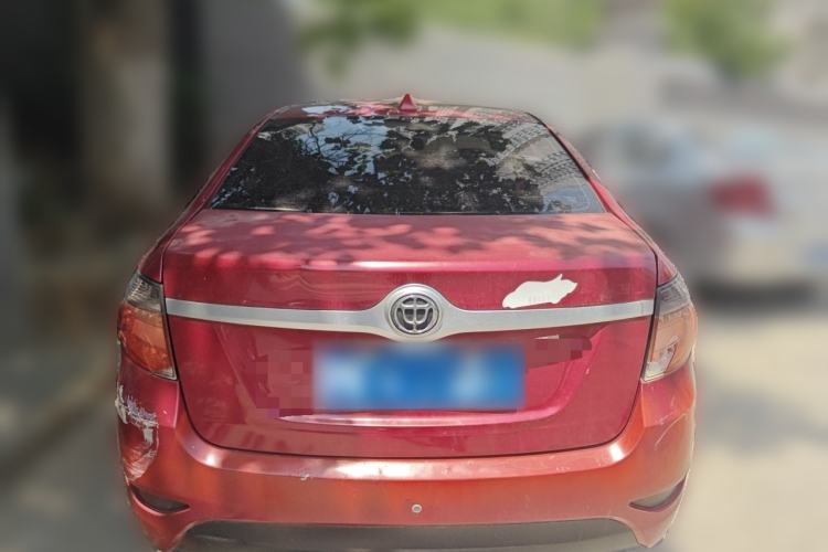 Used Brilliance H330 2013 1.5L Manual Comfort Model Rear