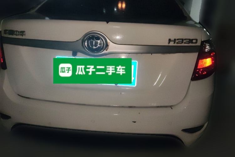 Used Brilliance H330 2013 1.5L Automatic Luxury Model Rear