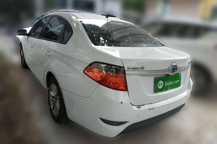 Used Brilliance H330 2013 1.5L Manual Luxury Model Rear Left 45 Deg