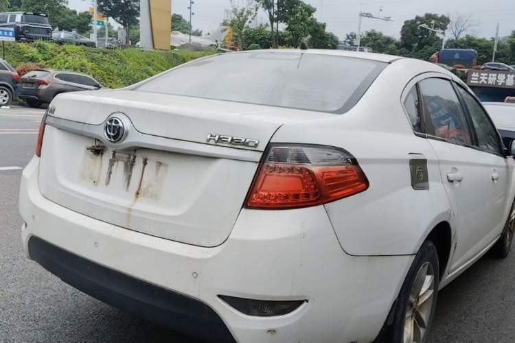 Used Brilliance H330 2013 1.5L Automatic Luxury Model Rear Right 45 Deg