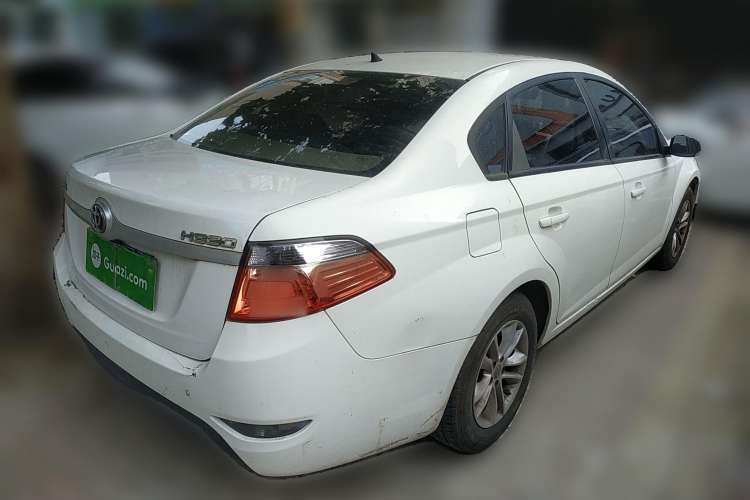 Used Brilliance H330 2013 1.5L Manual Luxury Model Rear Right 45 Deg