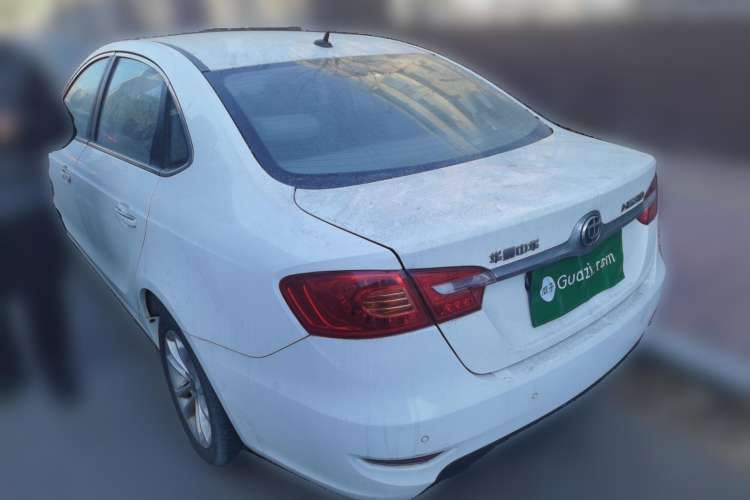 Used Brilliance H530 2011 1.6L Automatic Luxury Version Rear Left 45 Deg