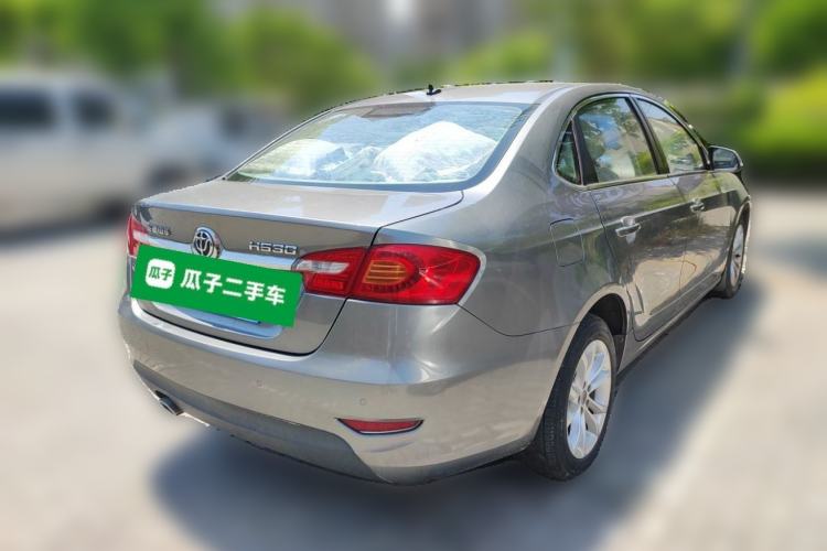 Used Brilliance H530 2012 1.6L Manual Comfort Sunroof Model Rear Right 45 Deg