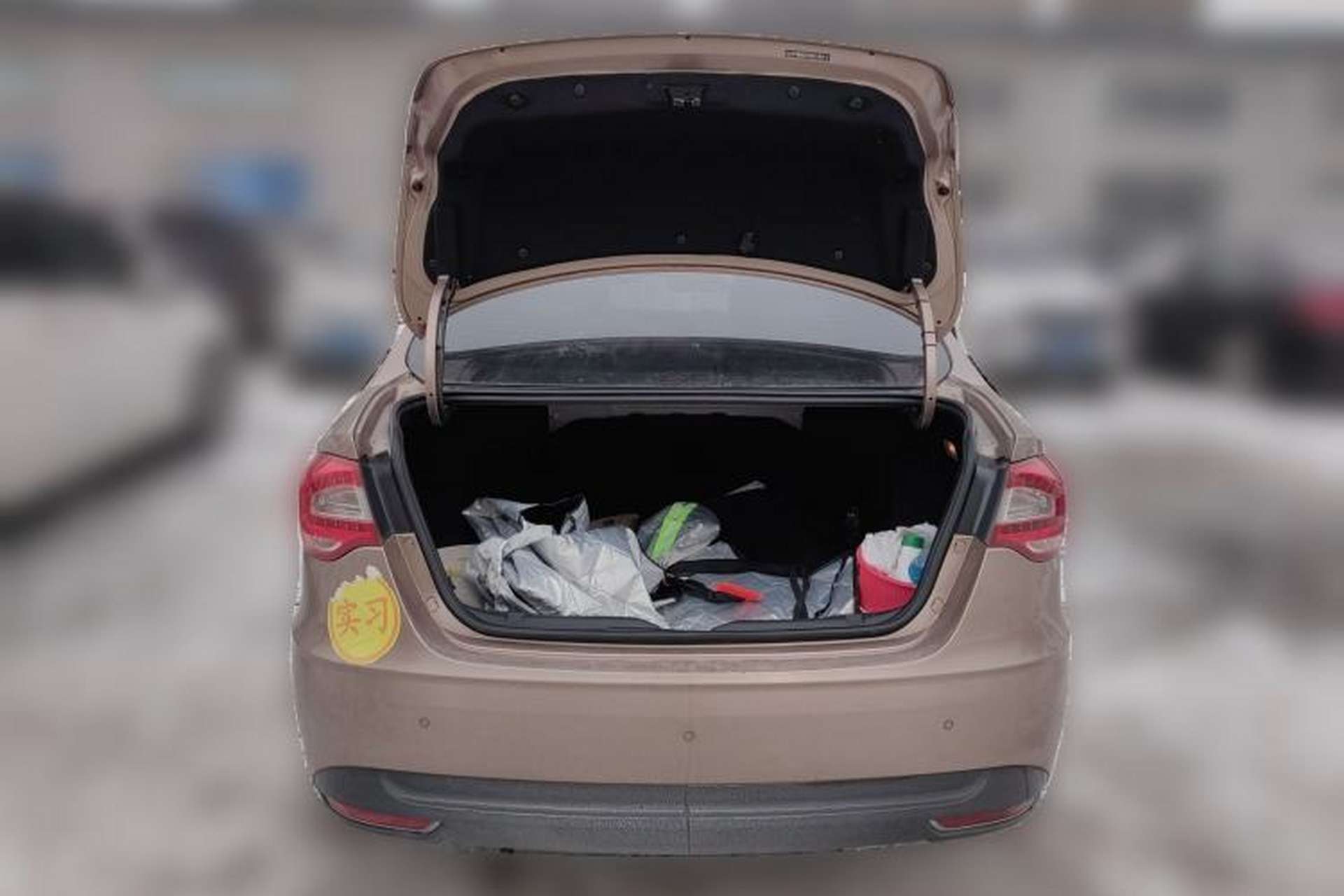 Used Brilliance H530 2017 1.6L Automatic Comfort Model Trunk