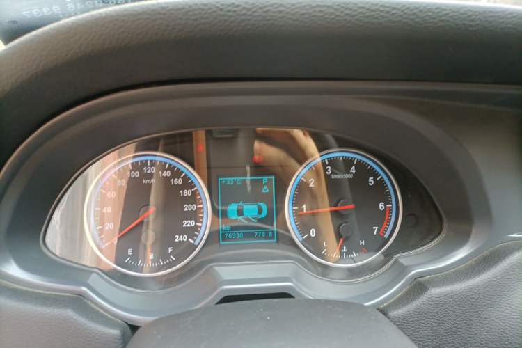Used Brilliance H530 2017 1.6L Automatic Comfort Model Instrument Cluster