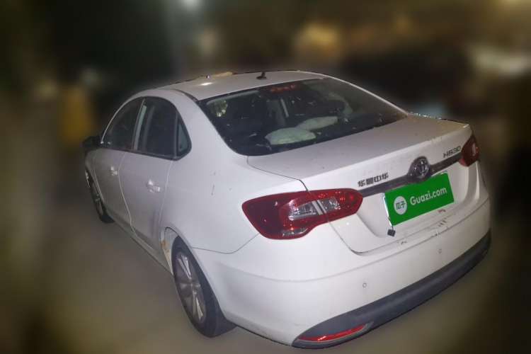 Used Brilliance H530 2017 1.6L Automatic Comfort Model Rear Left 45 Deg