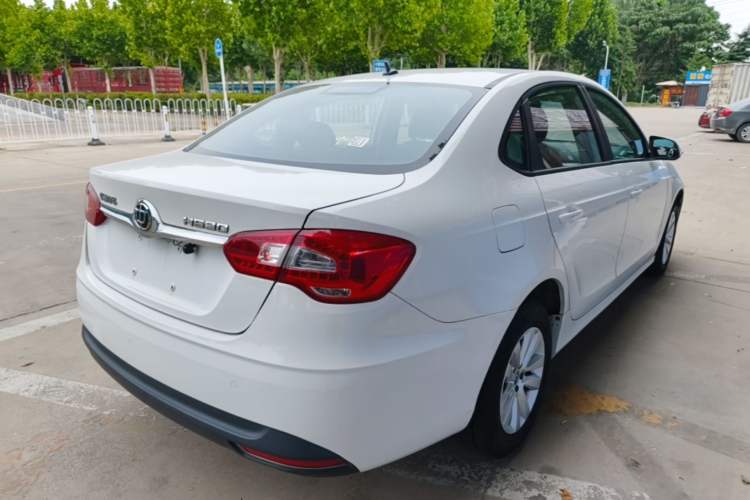 Used Brilliance H530 2017 1.6L Manual Comfort Model Rear Right 45 Deg