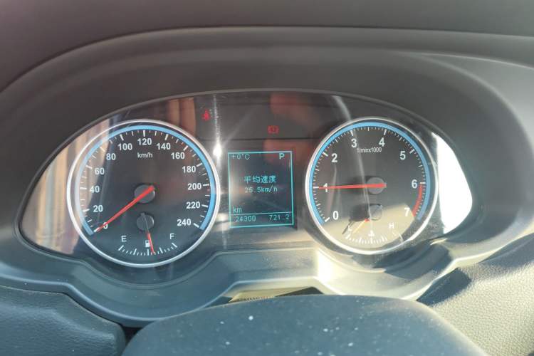 Used Brilliance H530 2017 1.6L Automatic Comfort Model Instrument Cluster