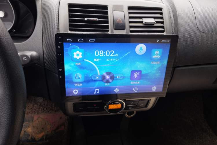 Used Brilliance Junjie FRV 2010 1.3L Manual Luxury Version Audio And AC Panel