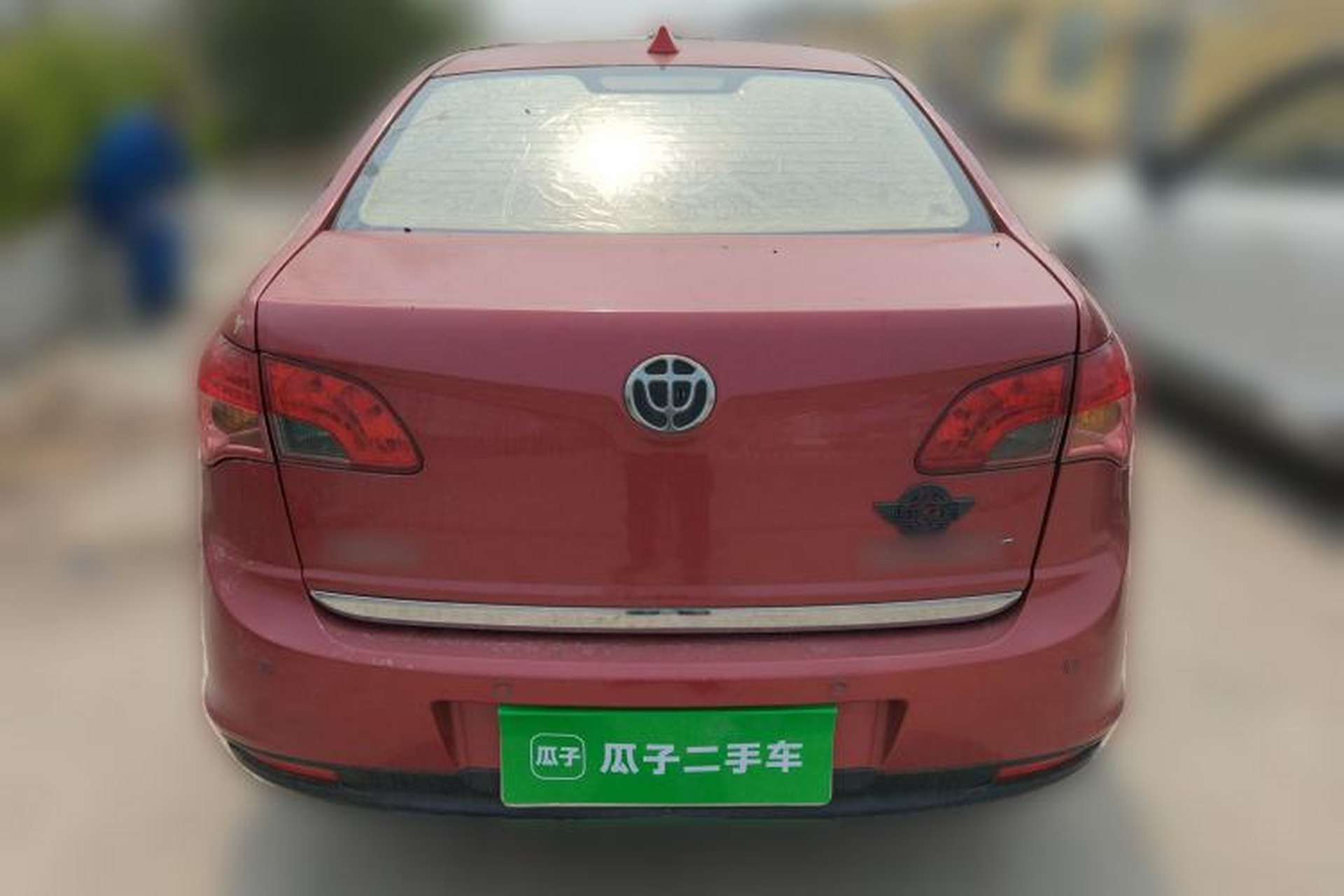 Used Brilliance Junjie FSV 2011 New Edition 1.5L Manual Standard Model Rear